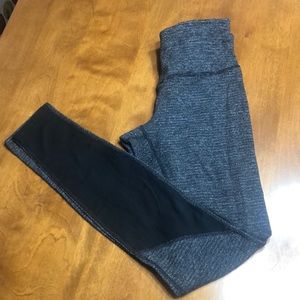 Lululemon gray knit leggings